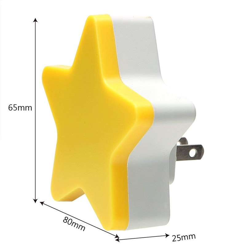 Light Sensor Star Night Light